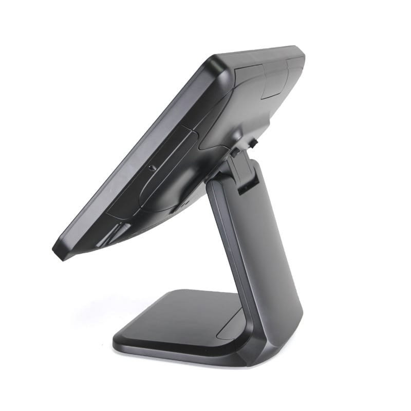 PurpleGOLD all-in-one touchscreen POS terminal, side view